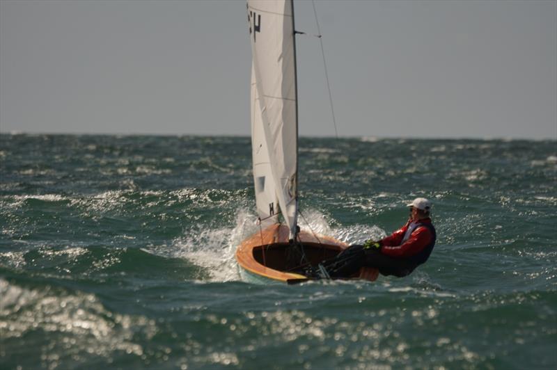 Gore and Marlow day in the Firefly Nationals at Lyme Regis photo copyright Frances Daviso taken at Lyme Regis Sailing Club and featuring the Firefly class