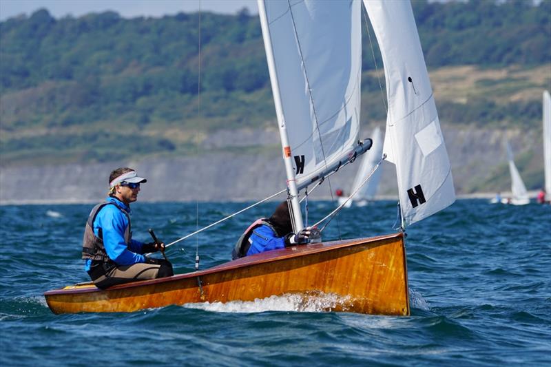 Firefly Nationals at Lyme Regis day 5 photo copyright Frances Daviso taken at Lyme Regis Sailing Club and featuring the Firefly class