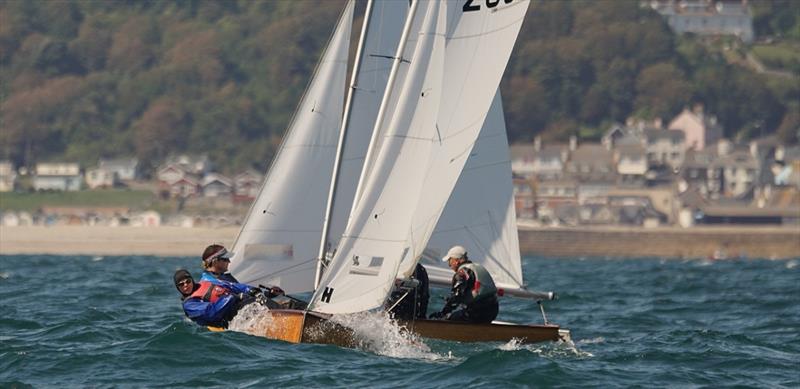 Firefly Nationals at Lyme Regis day 5 photo copyright Frances Daviso taken at Lyme Regis Sailing Club and featuring the Firefly class