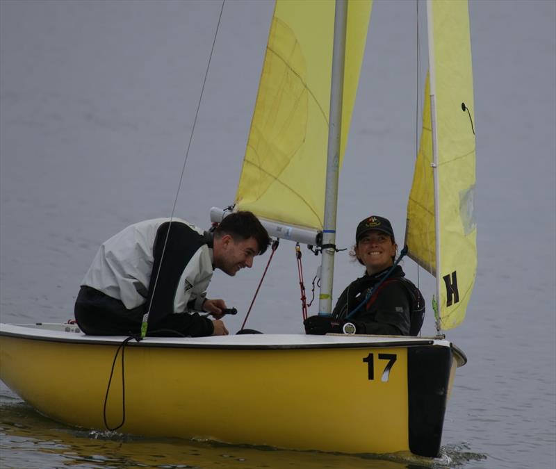 Smilers at the West Kirby Firefly Open photo copyright Alan Jenkins taken at West Kirby Sailing Club and featuring the Firefly class
