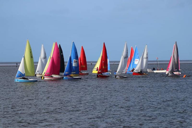 18 boats make the first open meeting of 2020 at West Kirby, just before Storm Ciara hit photo copyright WKSC taken at West Kirby Sailing Club and featuring the Firefly class
