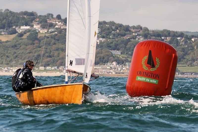 Jono Pank and Helena Lucas in F1954 'Pogie' at the 2019 Firefly Nationals in Lyme Regis - photo © Frances Davison 