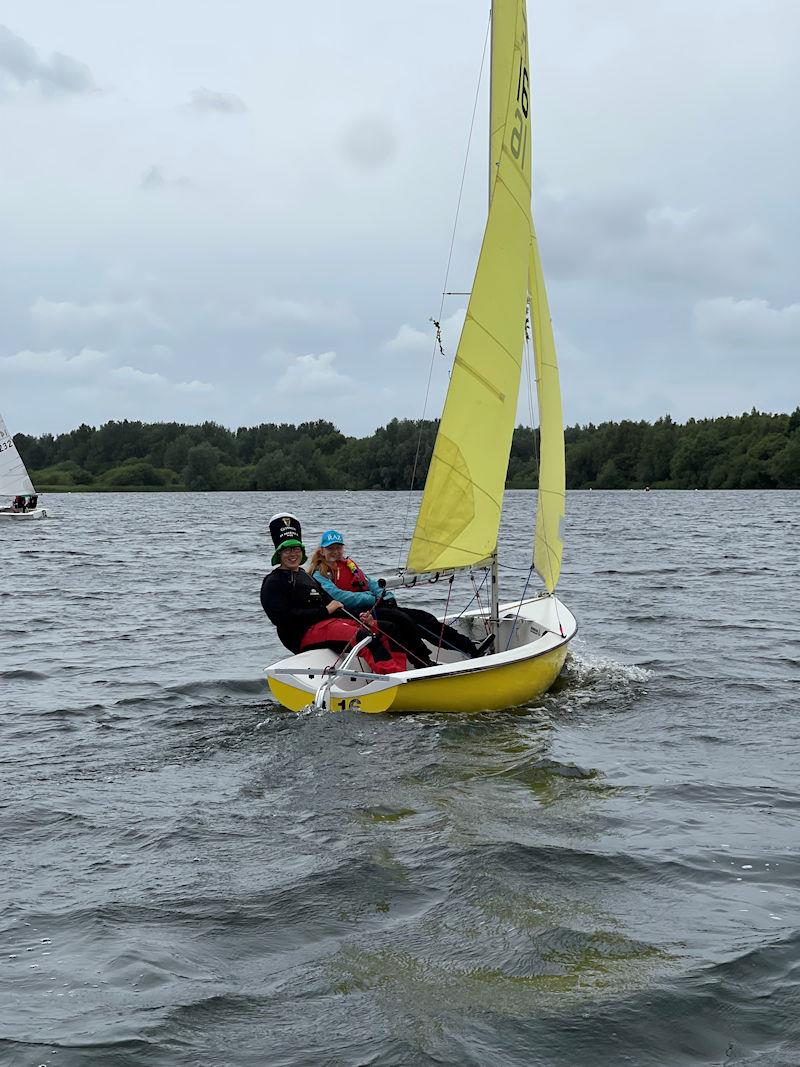 LUSCish during the Leigh & Lowton Sailing Club S2S Dinghy Race photo copyright Rebecca Fleet taken at Leigh & Lowton Sailing Club and featuring the Firefly class