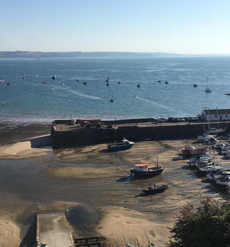 2022 Firefly Nationals in Tenby day 3 photo copyright Hamish Walker taken at Tenby Sailing Club and featuring the Firefly class