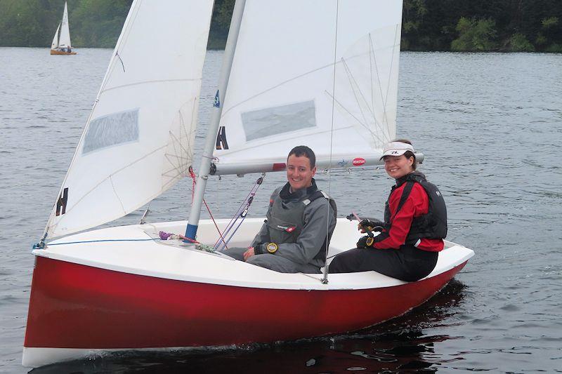 Jenny Smallwood & Phil Aldhous win the Firefly open meeting at Rickmansworth - photo © RSC