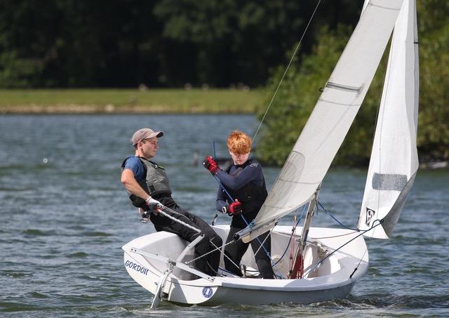 South Staffs Firefly Open photo copyright Tim Coleshaw & Martin Warburton taken at South Staffordshire Sailing Club and featuring the Firefly class