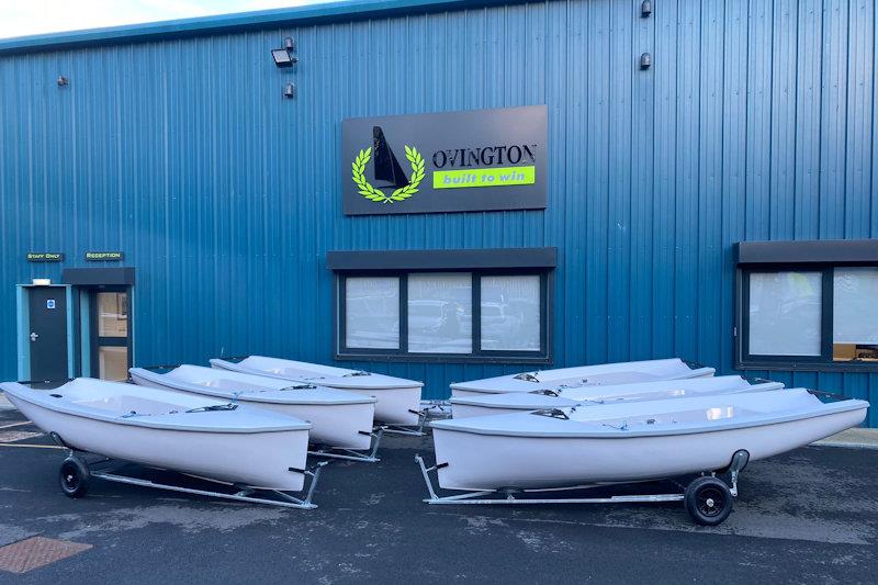 Dundee University Sailing Club have taken delivery of the first flight of Fireflies from new class builder Ovington Boats photo copyright DUSC / Ovington  taken at  and featuring the Firefly class