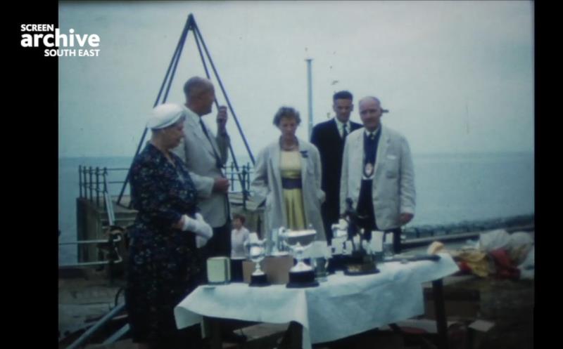 Firefly championships at Herne Bay in 1959 photo copyright John Clague taken at Herne Bay Sailing Club and featuring the Firefly class