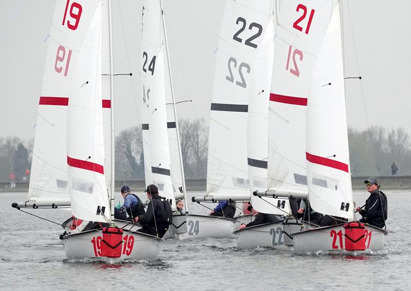 RYA/UKTRA National Team Racing Championship at Oxford - photo © Nigel Vick / UKTRA