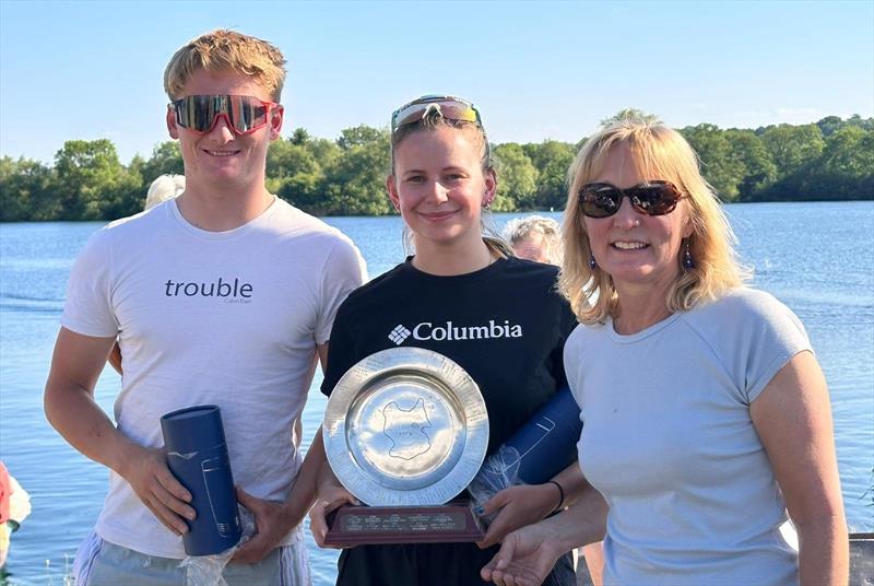 Will Pank and Chloe Harding win the Firefly 'Ricky' open meeting at Rickmansworth - photo © Caroline Webb