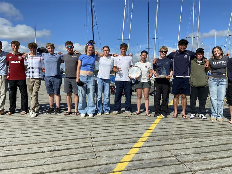 Royal Hospital School sailors at the Senior National Schools Championship 2025 at Itchenor - photo © RHS