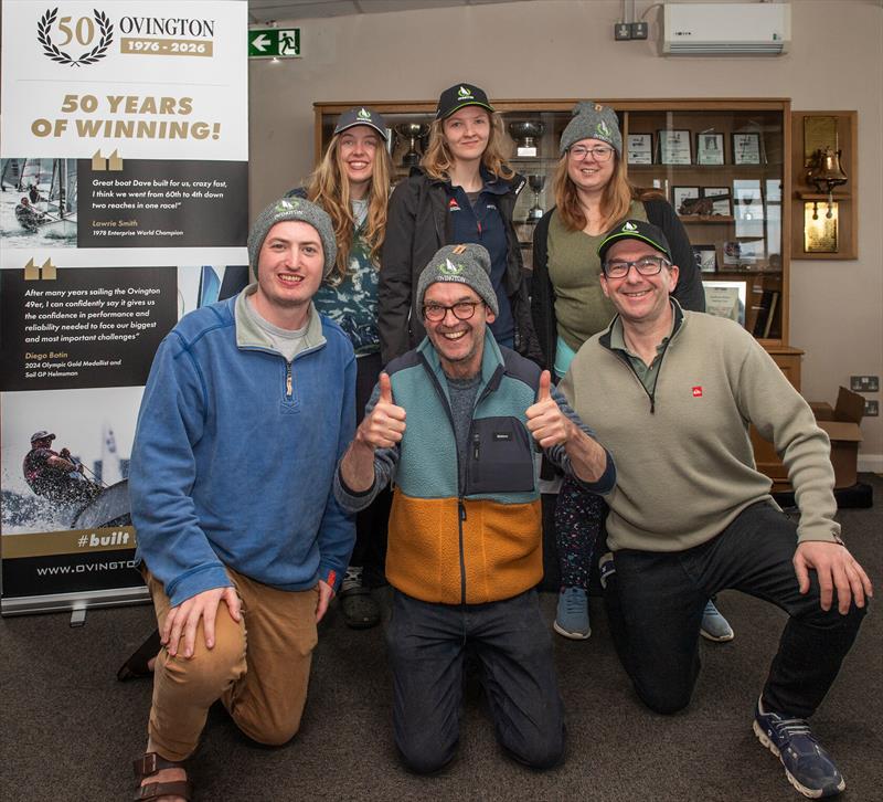 Firefly prize winners in the Ovington Inlands at Grafham Water photo copyright Paul Sanwell / OPP taken at Grafham Water Sailing Club and featuring the Firefly class