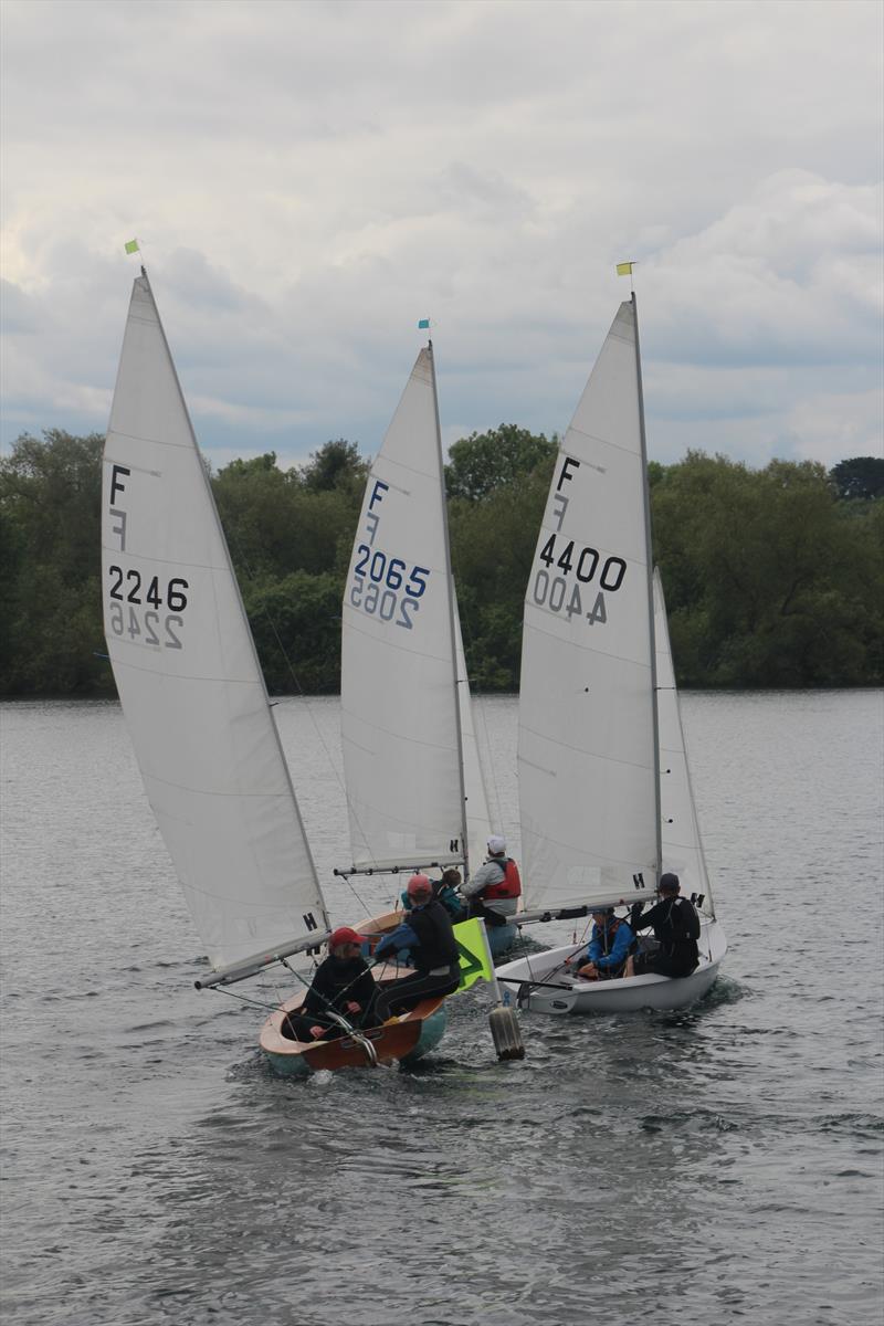 Rickmansworth Firefly Open photo copyright Vinny Francis taken at Rickmansworth Sailing Club and featuring the Firefly class