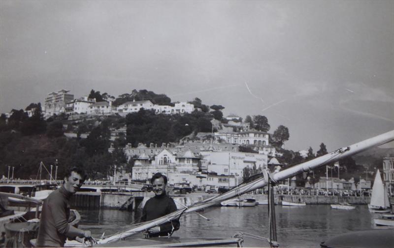Neil Banks rigging in Torbay photo copyright Neil Banks collection taken at  and featuring the Firefly class