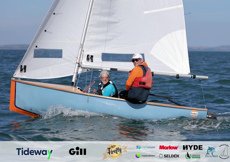 80th Anniversary Firefly Nationals at Tenby Day 5 photo copyright Mark Jardine taken at Tenby Sailing Club and featuring the Firefly class