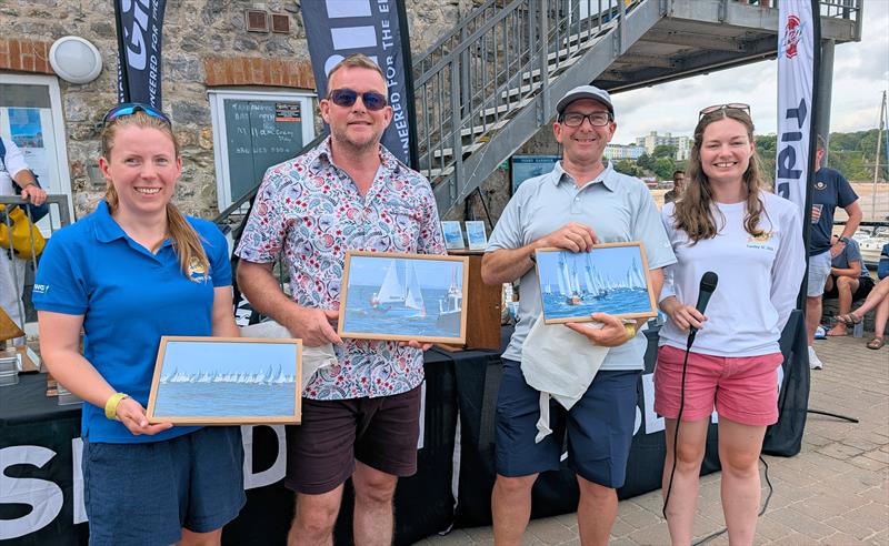 Some of the National Firefly Association Committee during the prize giving - photo © Mark Jardine