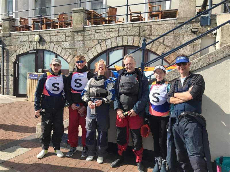 At The George in Ireland, Sailing as ‘Family Firefly' first time sailing with both the boys, and crews all from the Armstrong family photo copyright Fiona Tylecoate taken at Royal St George Yacht Club and featuring the Firefly class