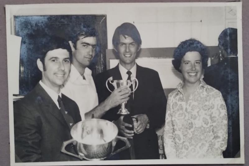 Fairey and Gore winners at the 1970 Firefly Nationals in Falmouth - photo © Dawn Langdon