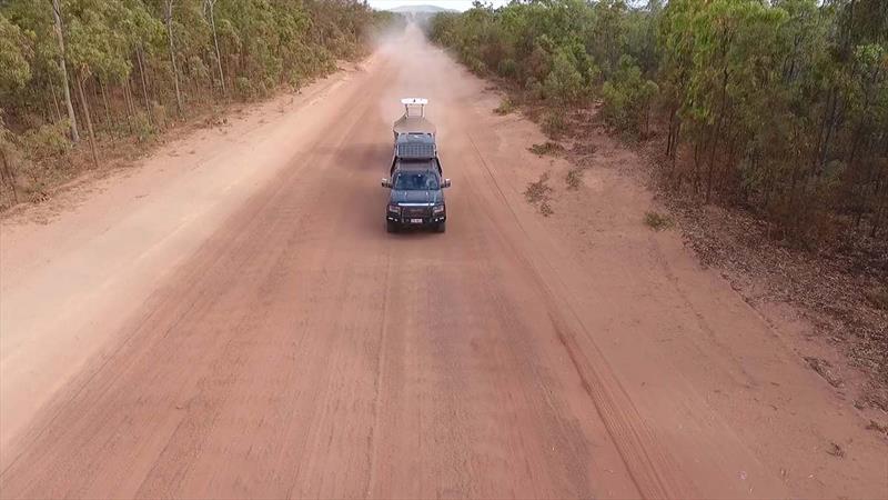 It's a long loney road out west - a perfect endurance test route for AMM - photo © John Daffy