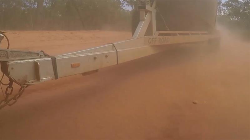 Back to the factory – a hue of red dust still clings to AMM's centre console after the outback trailering torture test. - photo © John Daffy
