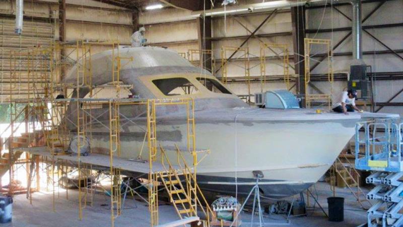 Hull 67, 56' Renegade - photo © Jarrett Bay Boatworks