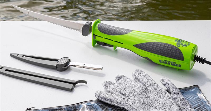 Smith's Mr. Crappie Slab-O-Matic Electric Knife - photo © Smith's Products