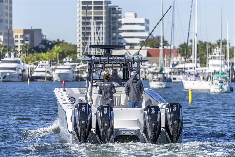 Did someone say power? Invincible 46 - photo © Invincible Boats