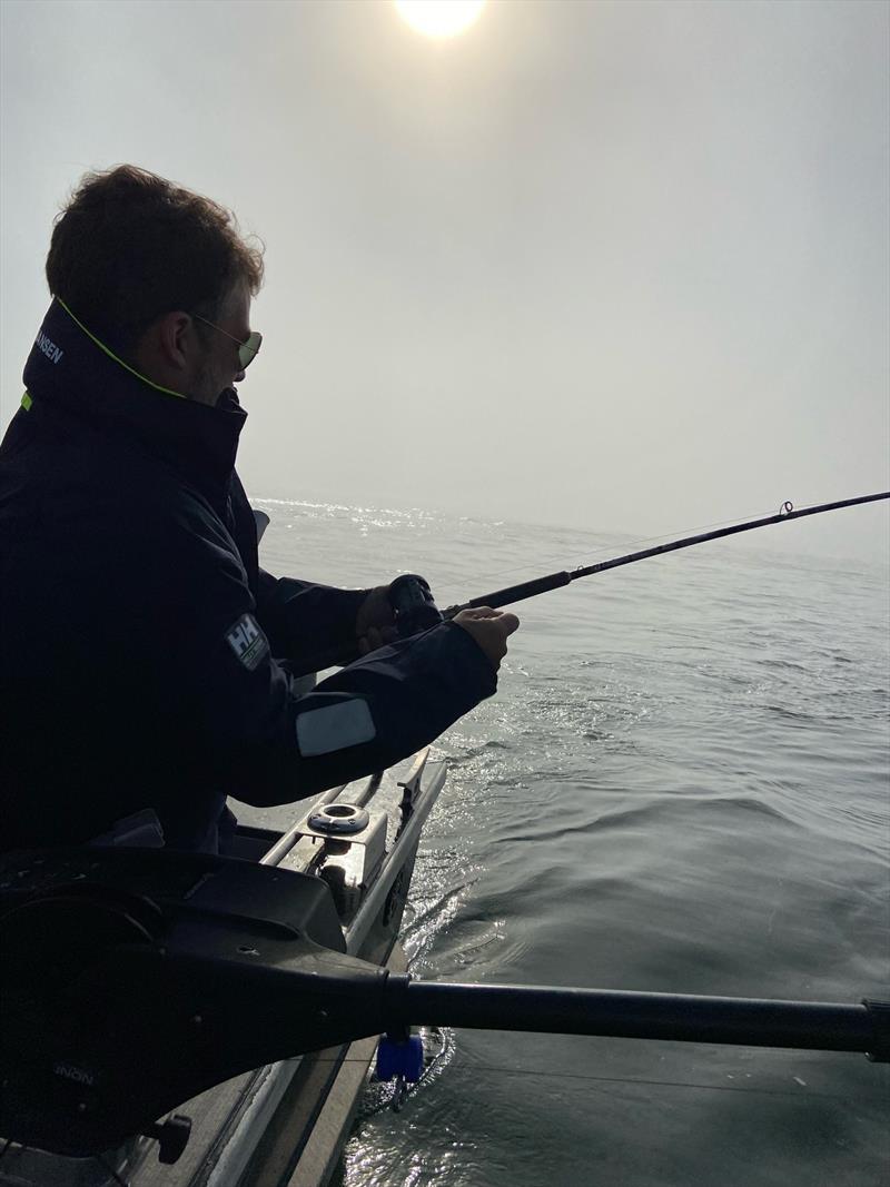 Greg Sharrow on Duckworth 30 Offshore XL with Tom Nelson and Joey Pyburn - photo © Sharrow Marine