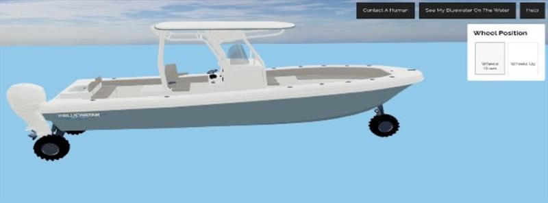 Industry-first factory-installed amphibious solution now available for boat builders - photo © Bluewater Sportfishing Boats