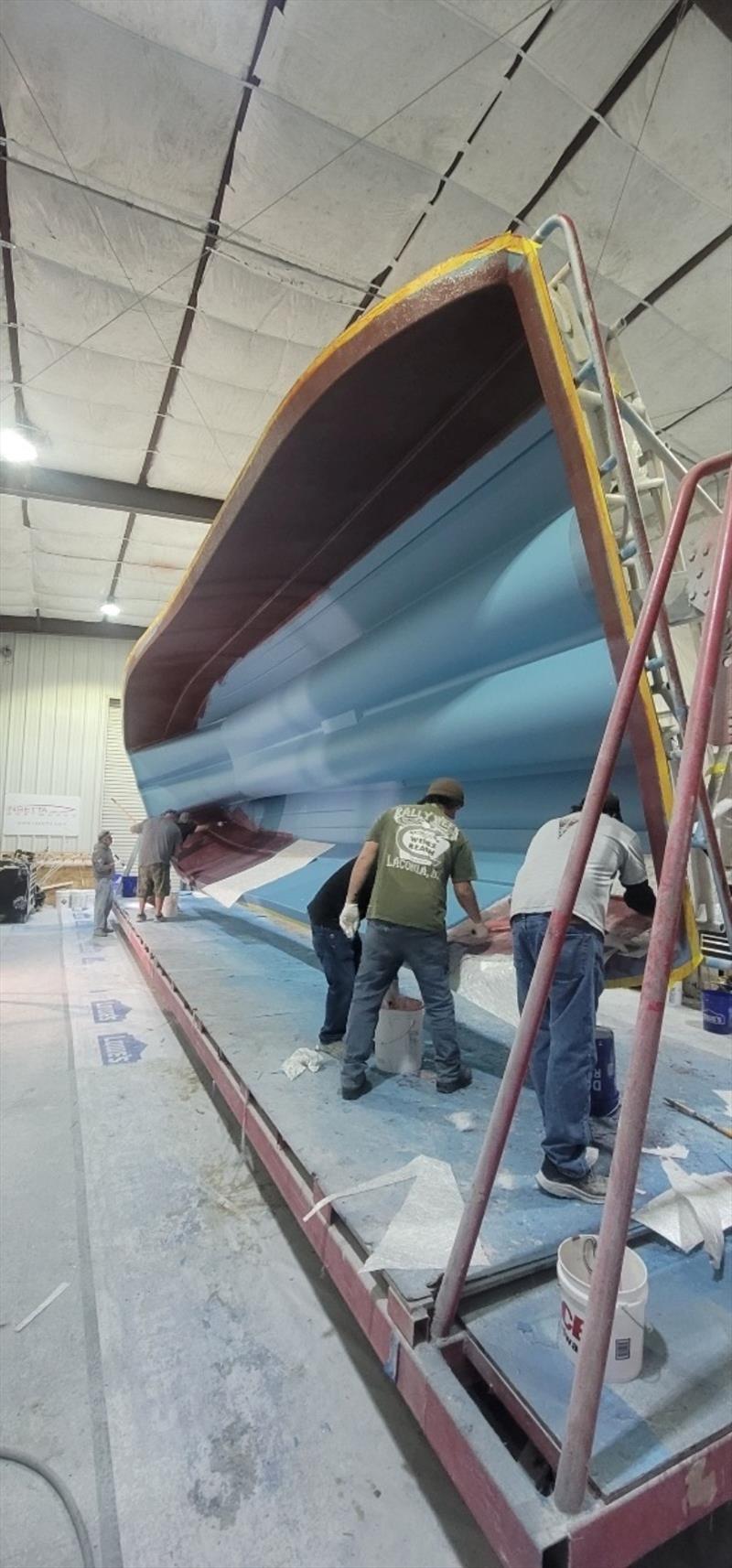 35IFC Blue - photo © Insetta Boatworks