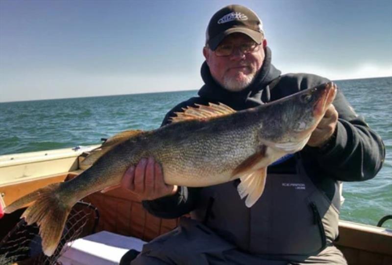 Chuck Mason walleye - photo © St. Croix Rods