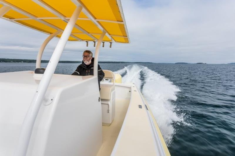 Brooklin Boat Yard Center Console 32' - photo © Brooklin Boat Yard