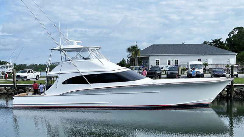 Hull #65: 64' Sportfisherman - photo © Jarrett Bay Boatworks