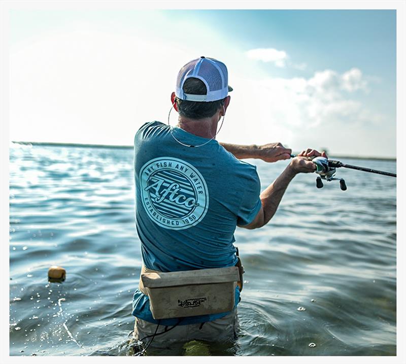 All-new ocean bound performance shirt photo copyright AFTCO taken at  and featuring the Fishing boat class