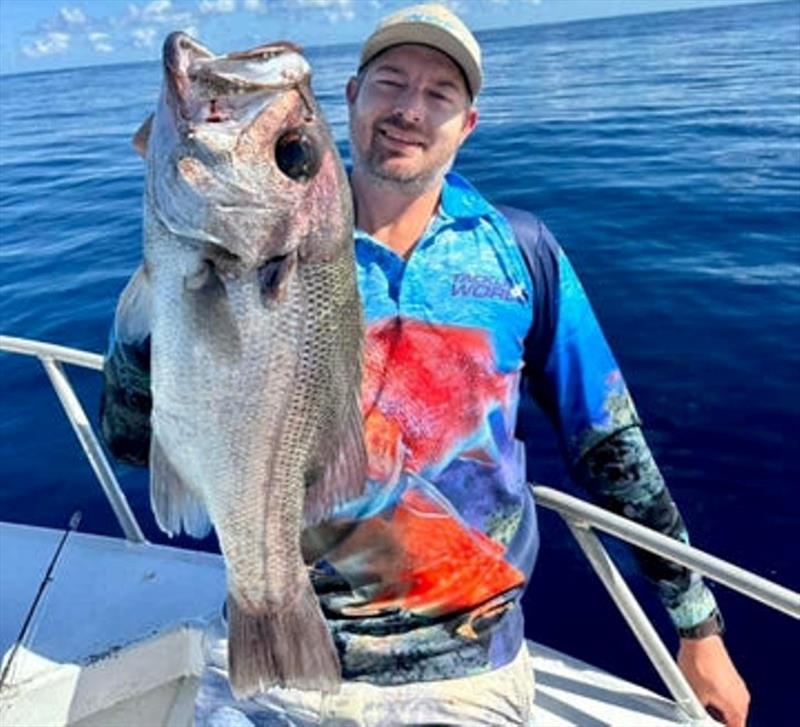 Deej has been out wide again and bringing home 'the bacon'. Ripper pearlie mate photo copyright Fisho's Tackle World taken at  and featuring the Fishing boat class