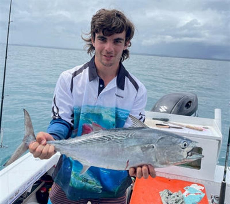 Mac tuna are thick in Hervey Bay at present - photo © Fisho's Tackle World