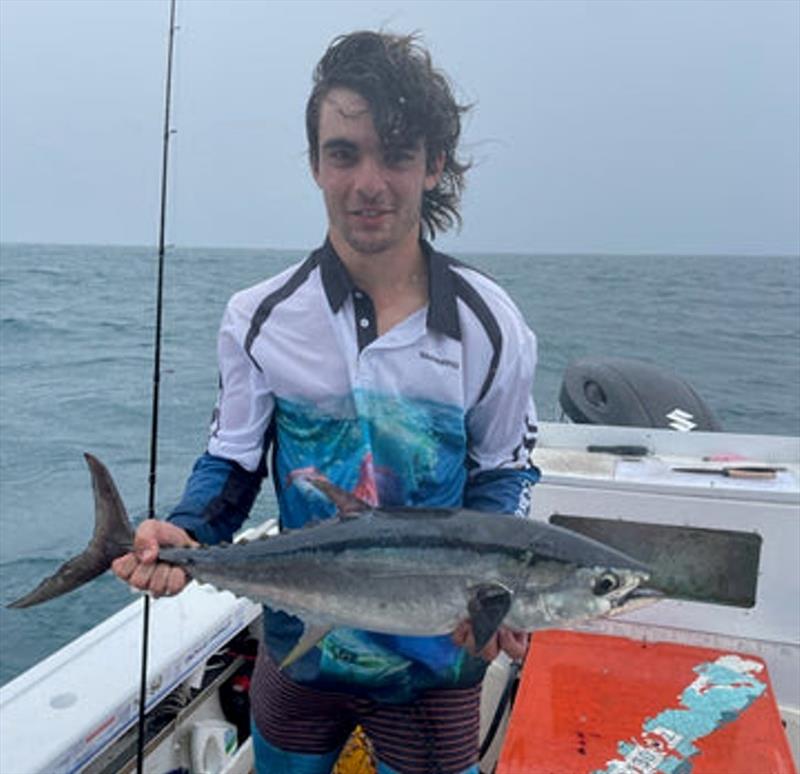Longtails have flooded into Hervey Bay in massive numbers. There's jelly beans and barrels on offer from the Fairway north to Rooneys - photo © Fisho's Tackle World