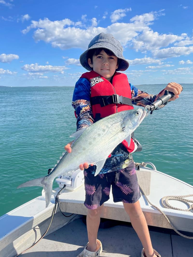 There are lots of queenies about, from local creeks to the straits. Fun fish for the kids, especially when using topwater lures - photo © Fisho's Tackle World Hervey Bay