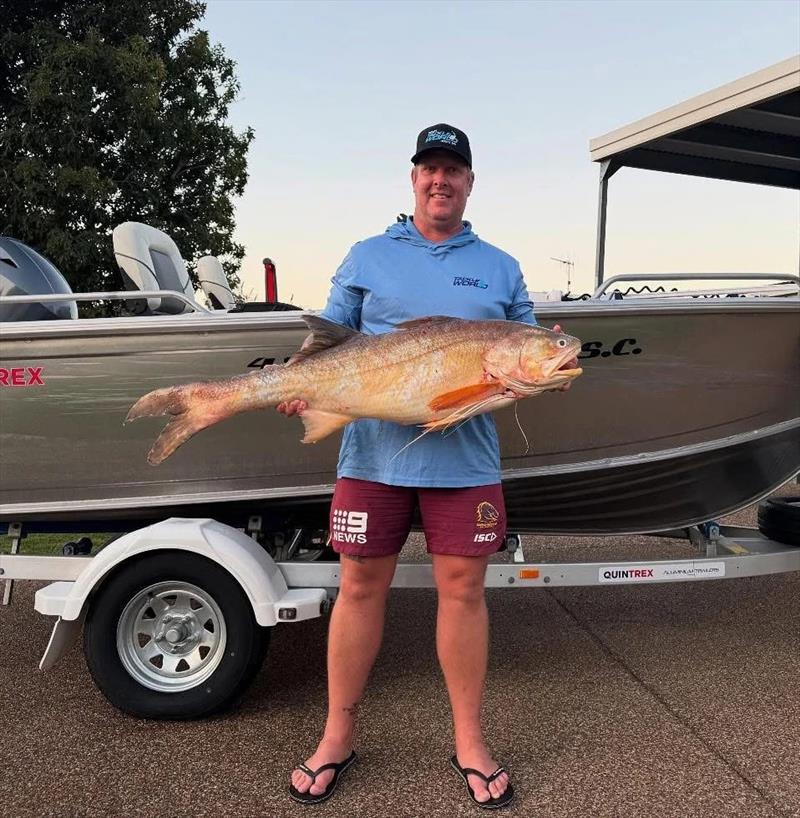Andrew caught this solid thready recently. Just one of many for this spring no doubt - photo © Fisho's Tackle World Hervey Bay
