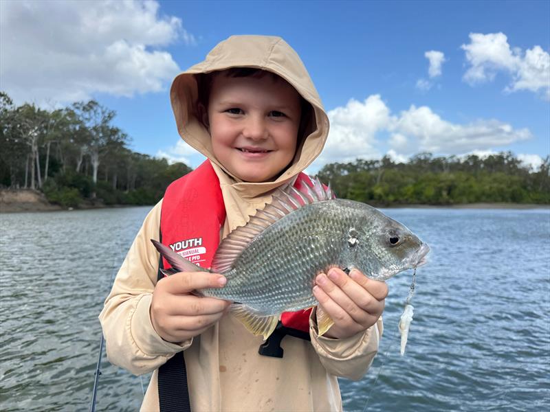 Put the kids onto the bream these school holidays, while they are still about in such big numbers - photo © Fisho's Tackle World Hervey Bay