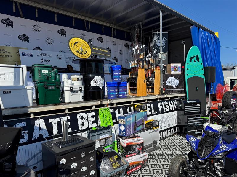 Support from local sponsors enables the WBHFC to offer a wonderful mix of quality prizes for an event that is getting bigger & better year by year photo copyright Fisho's Tackle World Hervey Bay taken at  and featuring the Fishing boat class