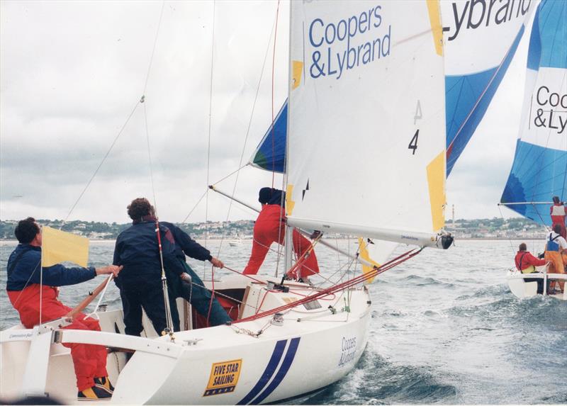 Five Star Match Racing back in the '90s photo copyright Five Star Sailing taken at  and featuring the  class