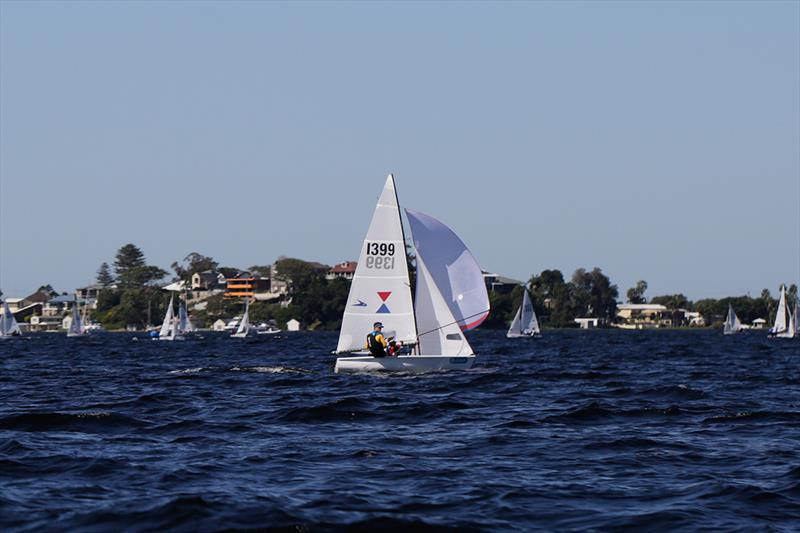 3rd Darby Jones and Taj Waters - Allen 2021 Flying 11 National Championship photo copyright Mel Yeomans at Deck Hardware taken at  and featuring the Flying 11 class