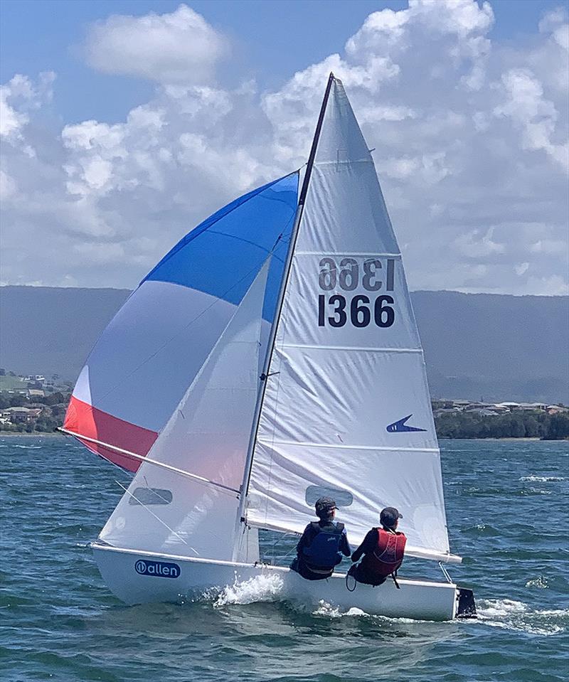 Max Nearn, F11 photo copyright Frank Quealey taken at Vaucluse Amateur 12ft Sailing Club and featuring the Flying 11 class