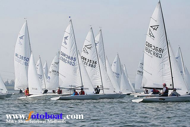Summer arrives for the Flying Fifteen Inlands at Grafham photo copyright Mike Shaw / www.fotoboat.com taken at Grafham Water Sailing Club and featuring the Flying Fifteen class