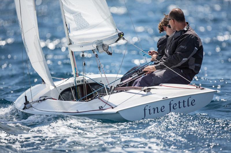 Flying Fifteen 'fine fettle' at Gaastra PalmaVela photo copyright www.MartinezStudio.es taken at Real Club Náutico de Palma and featuring the Flying Fifteen class