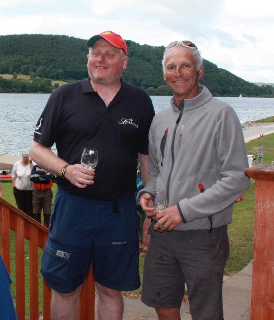 Stever Goacher and Dave Walker, Flying Fifteen winners at Ullswater Yacht Club's first Keelboat Event photo copyright Pauline Thompson taken at Ullswater Yacht Club and featuring the Flying Fifteen class