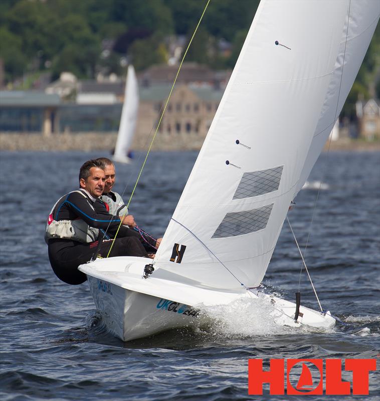 UKGLOBAL Flying Fifteen Nationals on the Clyde photo copyright Neill Ross taken at Royal Northern & Clyde Yacht Club and featuring the Flying Fifteen class