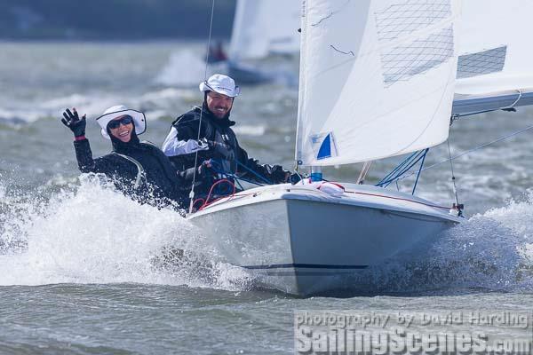 Zhik Poole Week day 4 photo copyright David Harding / www.sailingscenes.com taken at Parkstone Yacht Club and featuring the Flying Fifteen class