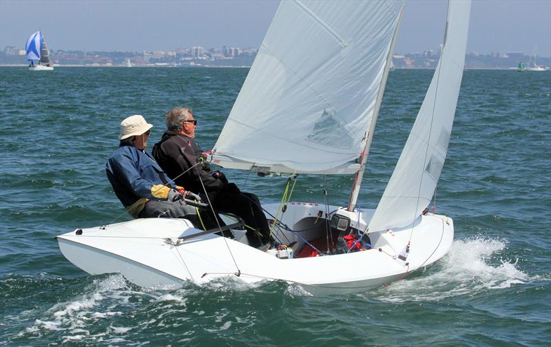 XOD, Flying Fifteen and Shrimper course on day 2 of the International Paint Poole Regatta - photo © Mark Jardine